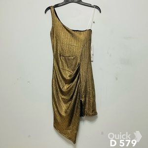 sz 3/4 - NWT Jump Juniors' One Shoulder Asymmetric  Dress